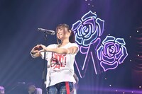 倉木麻衣「20th Anniversary Mai Kuraki Live Project 2019 “Let's GOAL!～薔薇色の人生～”」より。