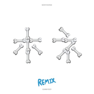 gummyboy「hone（remix） ［feat. MonyHorse］」配信ジャケット