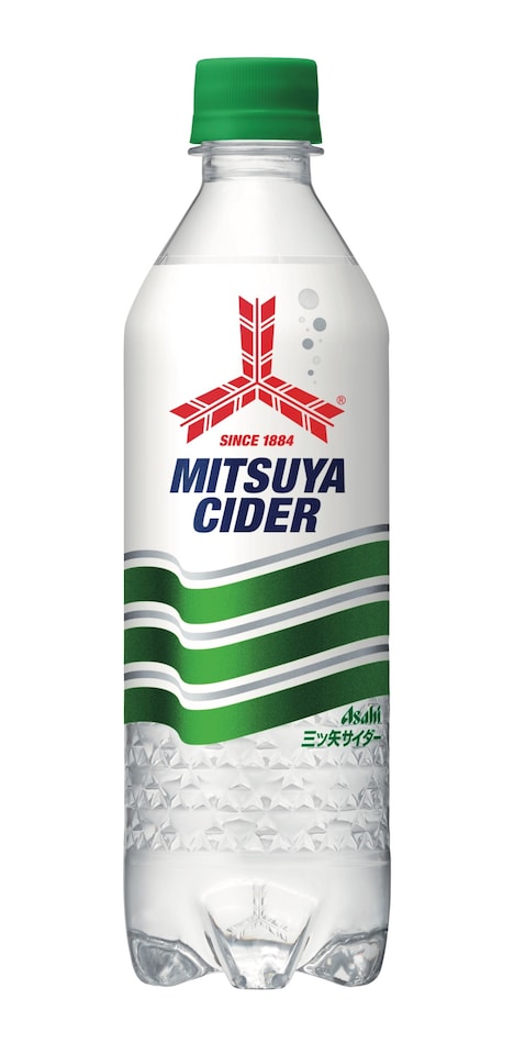 アサヒ飲料「三ツ矢サイダー」ビジュアル