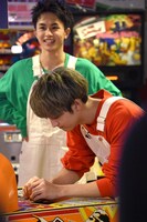 手前からユーキ、タクヤ。