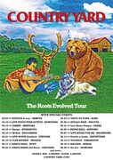 COUNTRY YARD「The Roots Evolved TOUR」告知用ビジュアル