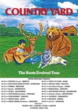 COUNTRY YARD「The Roots Evolved TOUR」告知用ビジュアル