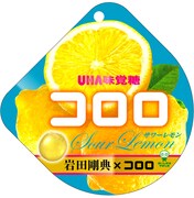 岩田剛典がプロデュースを手がけた「コロロ サワーレモン味」のパッケージ。