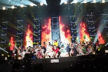 でんぱ組.inc「幕張ジャンボリーコンサート」の様子。