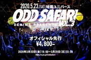 DENIMS「ODD SAFARI vol.3」 告知ビジュアル