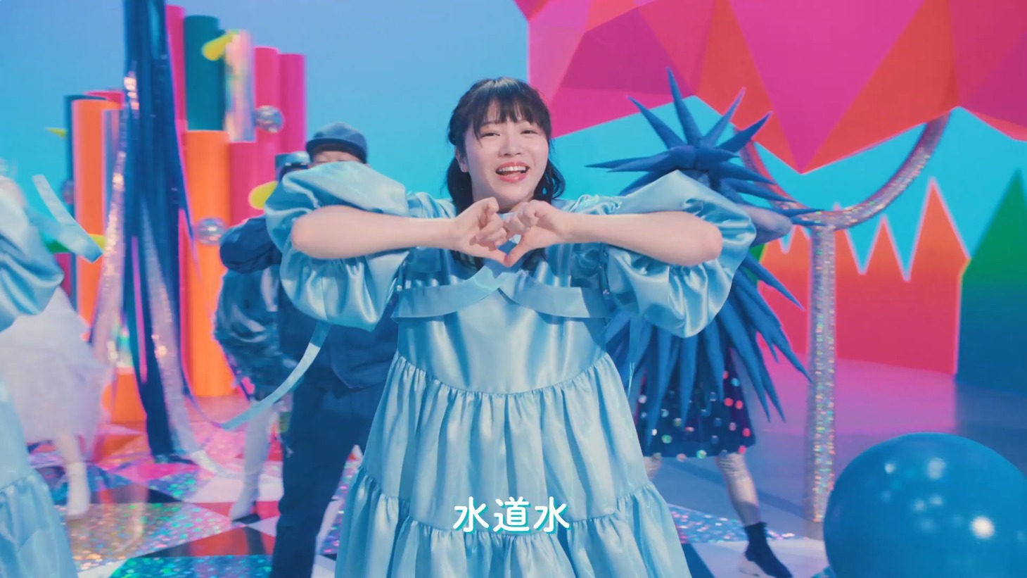 私立恵比寿中学が出演する「Sweet of Sweet～君に届くまで～」より。
