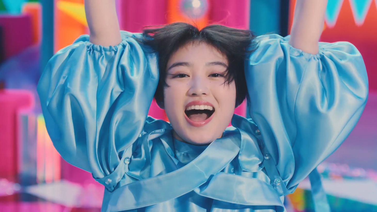 私立恵比寿中学が出演する「Sweet of Sweet～君に届くまで～」より。
