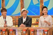 左から中川大志、ISSA、名取裕子。 (c)フジテレビ