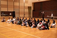 「WACK合同オーディション2020」初日の様子。