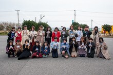 「WACK合同オーディション2020」候補生とWAggメンバー。