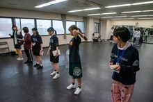 「WACK合同オーディション2020」の様子。