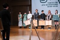 とーやま校長卒業セレモニーの様子。