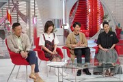 左から上田晋也、水川あさみ、藤木直人、森泉。 (c)日本テレビ