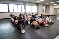 「WACK合同オーディション2020」2日目昼のダンス審査前。