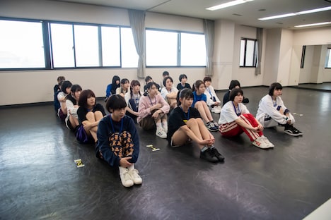 「WACK合同オーディション2020」2日目昼のダンス審査前。