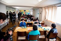 「WACK合同オーディション2020」2日目の昼食の様子。