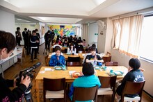 「WACK合同オーディション2020」2日目の昼食の様子。