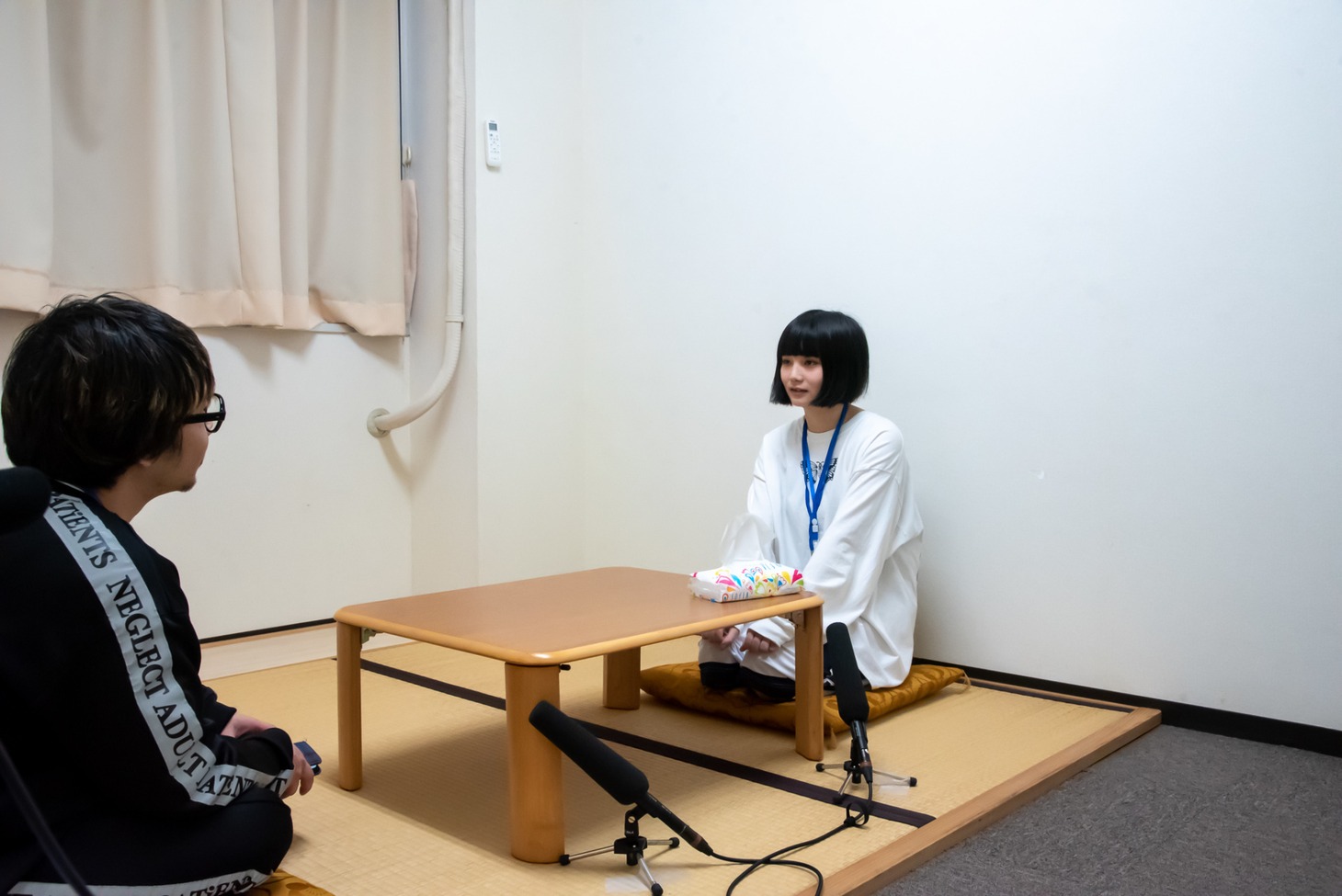 セックスサマーウイカ面談の様子。