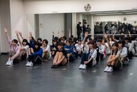 「WACK合同オーディション2020」ダンス審査夜の部の様子。