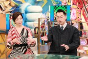 左から真矢ミキ、設楽統（バナナマン）。(c)フジテレビ
