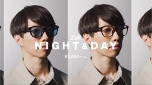 「Zoff NIGHT&DAY」ムービー LUCKY TAPES編より。