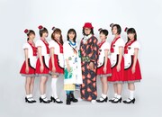 tvk「関内デビル」に出演する私立恵比寿中学、加村真美、大場英治。