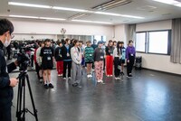 「WACK合同オーディション2020」3日目より昼のダンス審査の様子。