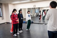 ウルウ・ルチームの練習の様子。