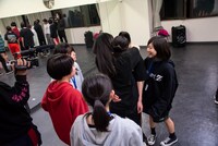 「WACK合同オーディション2020」3日目ダンスレッスン終了後の様子。