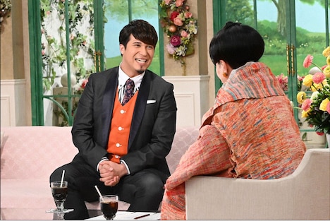左から木村昴、黒柳徹子。(c)テレビ朝日