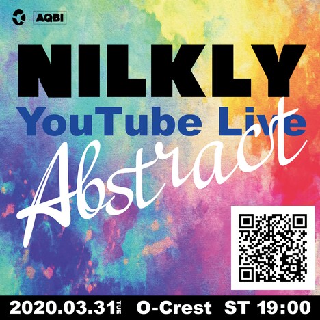 NILKLY「Abstract」告知ビジュアル
