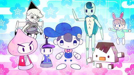 テレビアニメ「あはれ！名作くん」エンディングより。