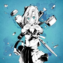 かいりきベア feat. 缶缶「ベノム」配信ジャケット