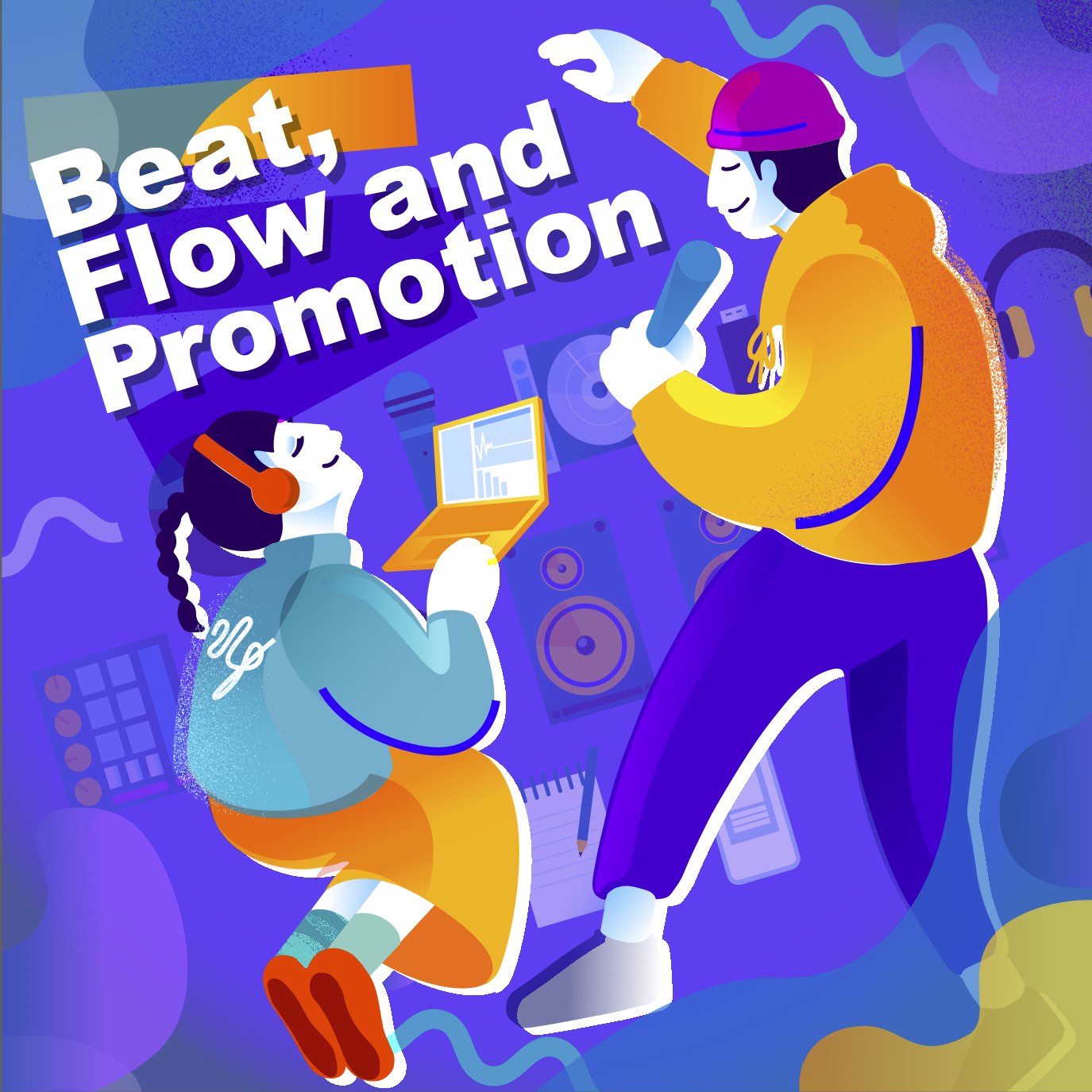 「Beat, Flow and Promotion」ビジュアル