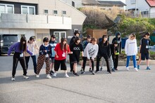 「WACK合同オーディション2020」5日目のマラソンの様子。