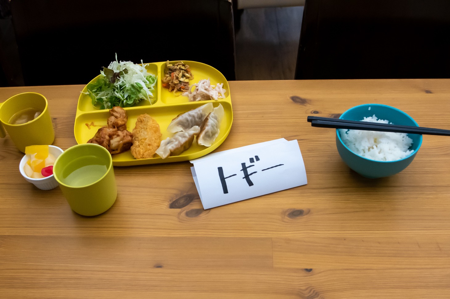 トギーの晩ごはん。