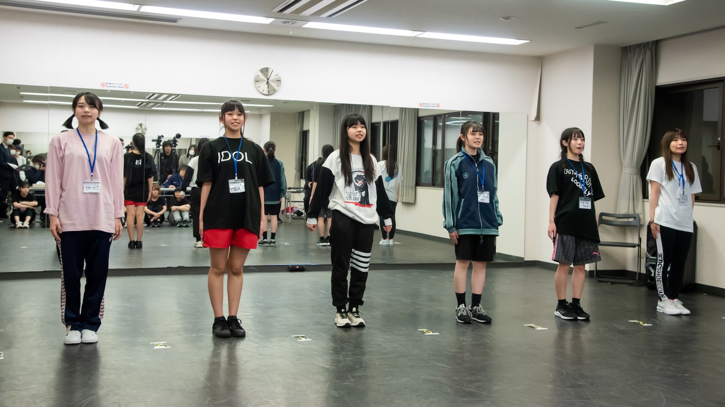 WAggと候補生による「primal.」パフォーマンスの様子。