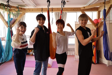 KYT鹿児島読売テレビ「かごピタ」2020年4月3日放送回より。(写真提供:鹿児島読売テレビ)