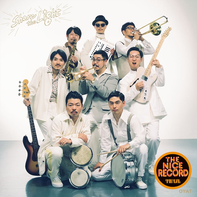 思い出野郎Aチーム「Share the Light」LP盤ジャケット