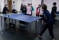 「WACK合同オーディション2020」より卓球の様子。