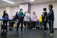 「WACK合同オーディション2020」より卓球の様子。