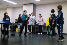 「WACK合同オーディション2020」より卓球の様子。