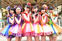 今年としまえんで新メンバー・菅田愛貴のお披露目番組を収録した超ときめき▽宣伝部。