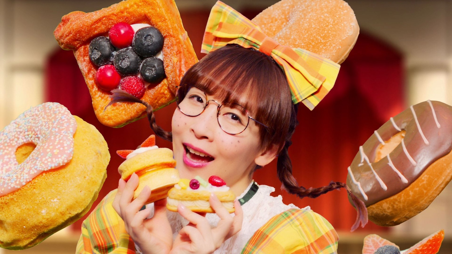 angela「乙女のルートはひとつじゃない！」ミュージックビデオのワンシーン。
