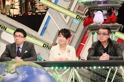 左から齋藤孝、吉川美代子、五箇公一。(c)フジテレビ