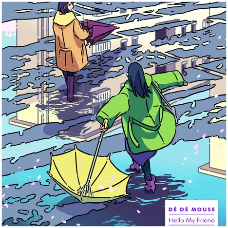 DE DE MOUSE「Hello My Friend」配信ジャケット
