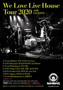 Asuralbert II「We Love Live House Tour 2020」フライヤー