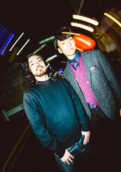 Creepy Nuts。右側がDJ 松永。