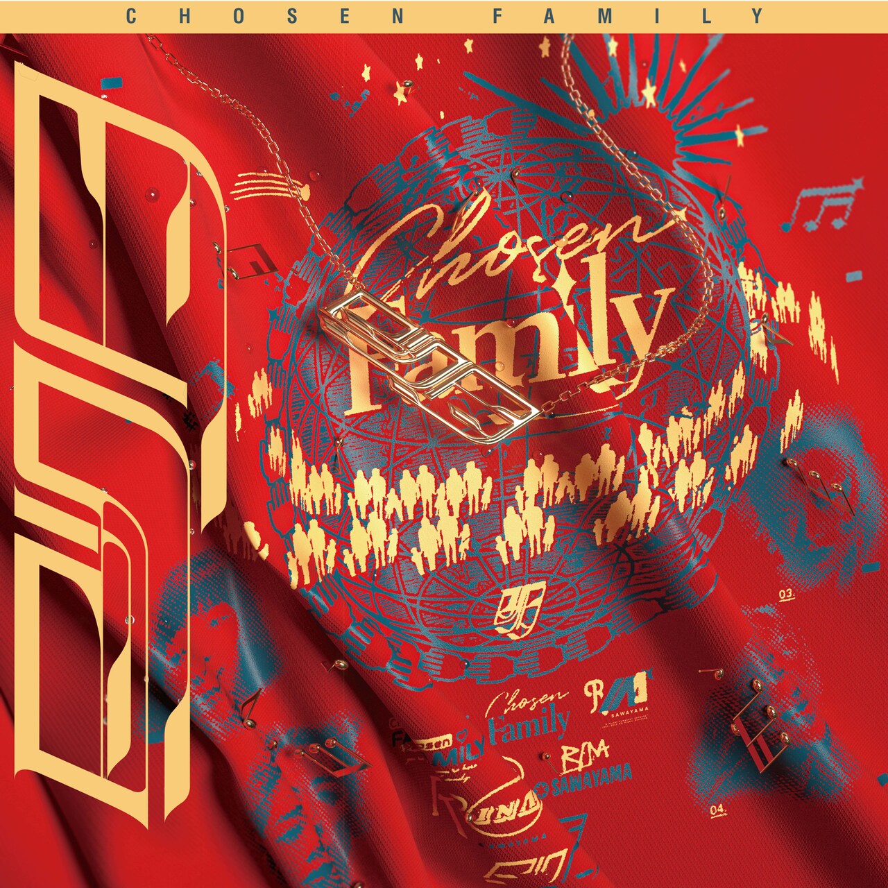 リナ・サワヤマ「Chosen Family」配信ジャケット