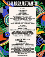 「FUJI ROCK FESTIVAL '20」出演者ラインナップ